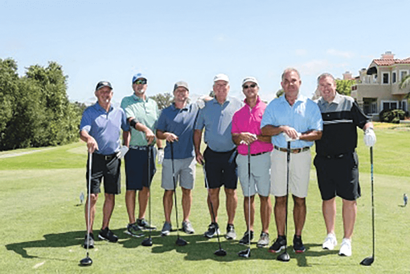 The annual West Coast Golf & Tennis Tournament, hosted by the International Home Furnishings Industry group, raised more than $960,000 to benefit City of Hope this year.  