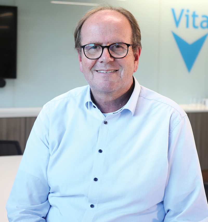 Omar Hoek joined The Vita Group as CEO in October 2023.