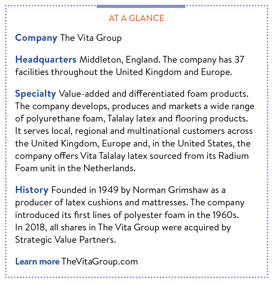 The Vita Group at at glance.